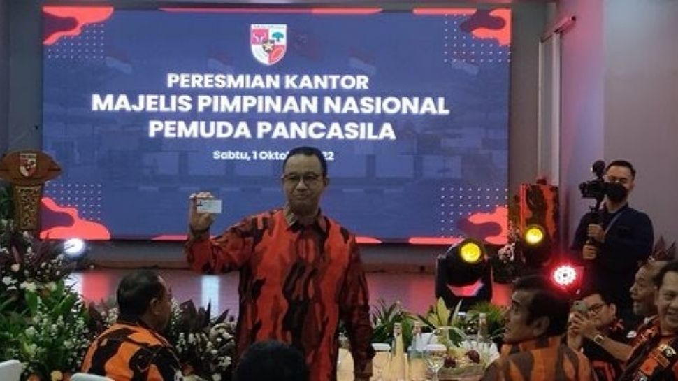 Resmi Anies Baswedan Menjadi Anggota Pemuda Pancasila SOERAT KABAR