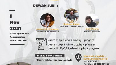 Lomba Vlog “Kuliner di SWK” – Bangga Surabaya