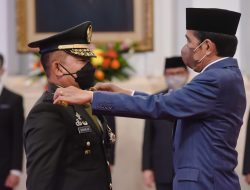 President Jokowi Installs Dudung Abdurachman as Army Chief of Staff