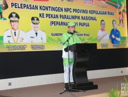 Gubernur Lepas 22 Atlet NPCI Kepri ke Papernas XVI  Papua