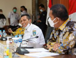 Gubernur Pimpin Rapat Penanganan PMI Bersama Timwas PPMI DPR RI