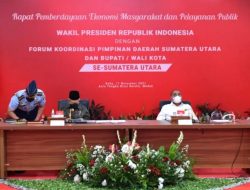 VP Ma’ruf Amin Urges N. Sumatra to Build Public Service Mall to Expedite Bureaucratic Reforms