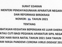 Gov’t Bans Intercity Travel, Annual Leaves for State Apparatus Ahead of Christmas, NY Holidays