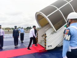 President Jokowi Kicks Off S. Sulawesi Working Visit