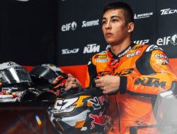 Brad Binder Finis di Podium, Pembalap Debutan Ini Makin Pede Bisa Ngebut di Sirkuit Mandalika : Okezone Sports