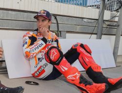 Finis Kelima di MotoGP Qatar 2022, Marc Marquez Masih Belum Nyaman dengan Motor Baru Honda : Okezone Sports