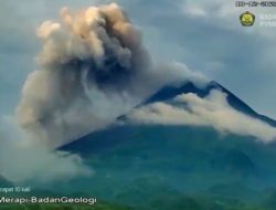 Gunung Merapi Catat Alami 125 Kali Gempa Guguran