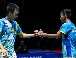 Hasil All England 2022: Ahsan Hendra dan Fikri Bagas Melaju ke Semifinal : Okezone Sports