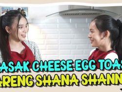 Keseruan Penyanyi Muda Berbakat Anneth dan Shanna Shannon Masak Bareng