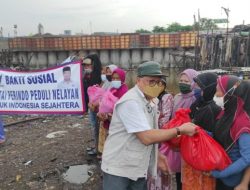 Perindo Berikan Bansos kepada Komunitas Nelayan di Kalibaru Cilincing : Okezone Megapolitan