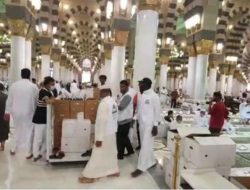Buka Puasa di Masjid Nabawi Madinah, Jamaah Diberi Waktu 10 Menit : Okezone News