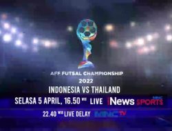 Jadwal Siaran Langsung Timnas Futsal Indonesia vs Thailand di iNewsTV, Siap Kalahkan Gajah Perang, Skuad Garuda? : Okezone Bola