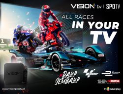 Nonton Balapan Bergengsi Lebih Puas di Vision+ TV, Ada MotoGP hingga Formula E : Okezone Sports