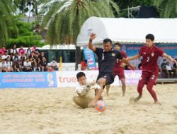 Timnas Indonesia Kalah dari Thailand di Laga Perdana AFF Beach Soccer Championship 2022