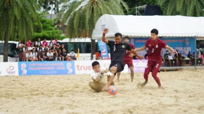 Timnas Indonesia Kalah dari Thailand di Laga Perdana AFF Beach Soccer Championship 2022