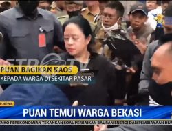 Viral Puan Cemberut Bagikan Kaos, Ini Alasannya