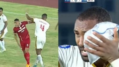 Momen Jaimerson Tampar Yuran Fernandes di Laga Persis Solo vs PSM Makassar