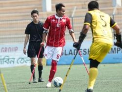 Timnas Sepak Bola Amputasi Indonesia Diminta Berjuang sampai Titik Penghabisan di Piala Dunia Amputasi 2022