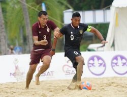 Pelatih Timnas Sepak Bola Pantai ‘Ngeles’ Cuma Kalah Beruntung usai Tumbang 3-5 dari Thailand