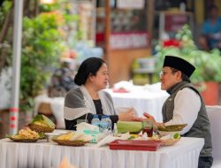 Puan Maharani Nongkrong di Warung Pecel, Melanie Subono Emosi: Bangkunya Kayak di Kawinan