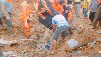 Korban Longsor Tambang Emas di Kotabaru Kembali Ditemukan