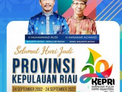 Selamat Hari Jadi Provinsi Kepri ke-20