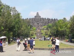 Pengunjung Candi Borobudur Terus Meningkat