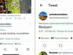 Polsek Srandakan Ngaku di Hack Saat Komentar Tidak Sopan Kerusuhan Kanjuruhan, Warganet : Di Hack Temen Sekantor