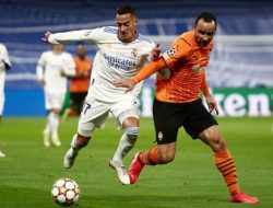 Los Blancos Tundukkan Shakhtar dengan Skor Tipis 2-1