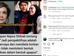 Najwa Shihab Singgung Kasus Dugaan KDRT Rizky Billar, Perspektifnya Harus Bela Korban !