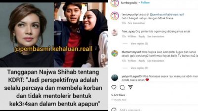 Najwa Shihab Singgung Kasus Dugaan KDRT Rizky Billar, Perspektifnya Harus Bela Korban !