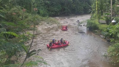 Tim SAR Temukan Ini Terkait WNA Amerika Hilang Saat Rafting di Sungai Ayung Ubud, Bali