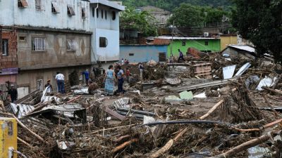 Potret Kerusakan Tanah Longsor di Venezuela