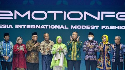 Dibuka Wapres Ma’ruf Amin, ISEF yang Digelar BI Hadirkan Modest Wear Bernuansa Lokal