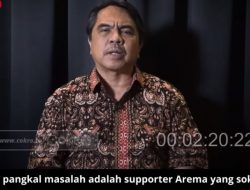 “Dia Sebut Aremania Preman Dan Sok Jagoan”