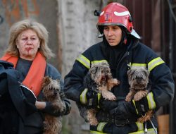 5 Orang Meninggal Akibat Gempuran Rudal Rusia ke Ukraina