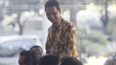 Anies Terima Pj Gubernur DKI Heru Budi Di Balai Kota