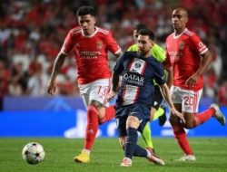 Hasil Benfica vs PSG di Liga Champions: Messi Cetak Gol, Les Parisien Ditahan Imbang