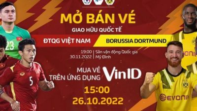 Vietnam Rilis Jadwal Laga Uji Coba Lawan Borussia Dortmund, Pas dengan Event Piala Dunia 2022