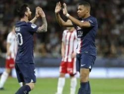 Momen Duet Kylian Mbappe dan Lionel Messi Cetak Gol Indah untuk PSG