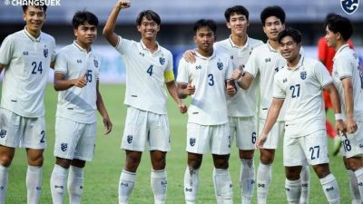 Klasemen Akhir Runner Up Grup Terbaik Kualifikasi Piala Asia U-20 2023: Thailand Gagal Lolos, Duduki Posisi Enam