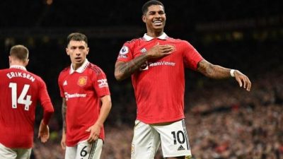 Hasil Liga Inggris: Marcus Rashford Cetak Gol, Manchester United Bungkam West Ham 1-0