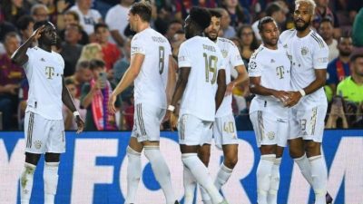 Hasil Lengkap Liga Champions Semalam: Barcelona Diibantai Bayern Munchen Lagi, Liverpool dan Inter Milan Menang Telak