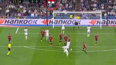 Ada Bendera Indonesia dan Pita Hitam di Laga Real Madrid vs Osasuna: La Liga Bela Sungkawa Atas Insiden Kanjuruhan