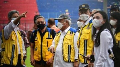 Kementerian PUPR bakal Renovasi Total Stadion Kanjuruhan buntut Tragedi Ratusan Suporter Meninggal