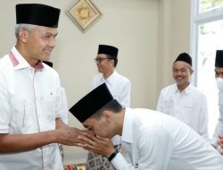 Ganjar Beri Semangat Ratusan Kafilah asal Jateng di Ajang MTQ Nasional ke-29