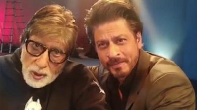 Amitabh Bachchan Ulang Tahun ke-80, Shah Rukh Khan Kirim Pesan Manis