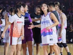11 Gaya Gisella Anastasia Main Basket Bareng Mantan, Jadi Hot Mama di Lapangan