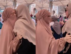 9 Momen Lesti Kejora Bertemu Bebizie di Tanah Suci, Disebut Makin Kurus