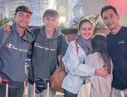 6 Momen Artis Antar Anak Sekolah ke Luar Negeri, Terkini Darius Sinathrya-Donna Agnesia